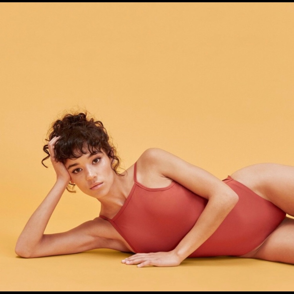 Girlfriend Collective Silverlake Bodysuit, NWT